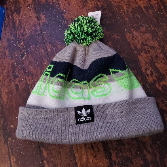 Adidas Originals Unisex Originals Pom 3.0 Beanie msrp $24 - Picture 1 of 2